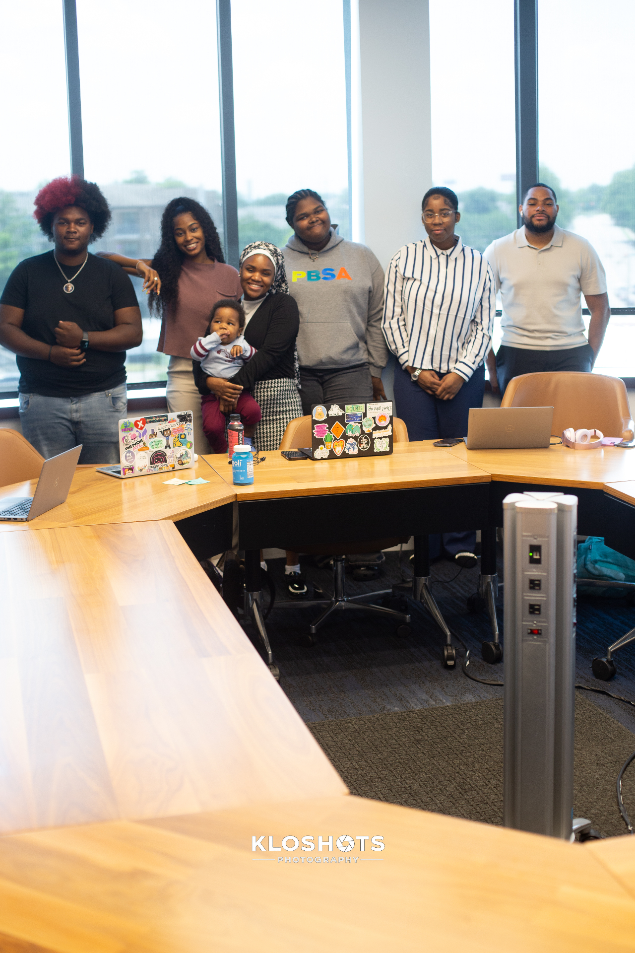 RealChill Education High School Cohort gathered together during a working session