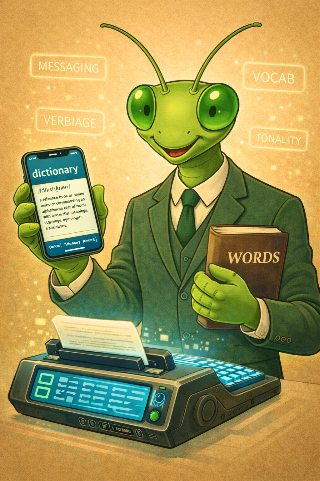The Mantis — Copywriting & Communication career archetype